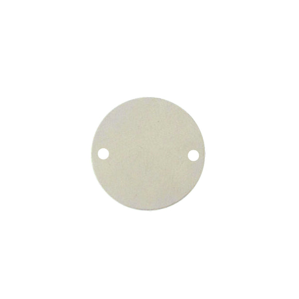 5/8" Silver Nickel Circle Plate