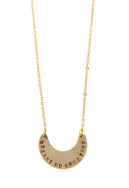 'Dreams Do Come True' Necklace