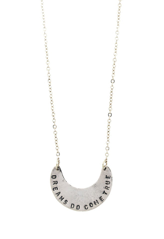 'Dreams Do Come True' Necklace