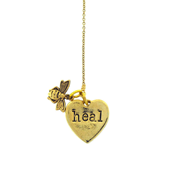 Healing Thoughts Acrylic Necklace