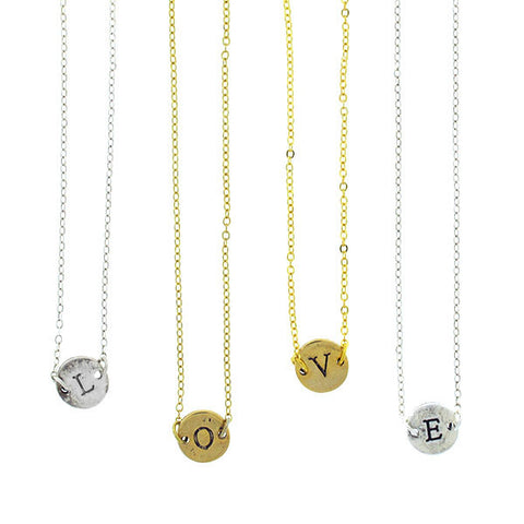 Mini Circle Initial