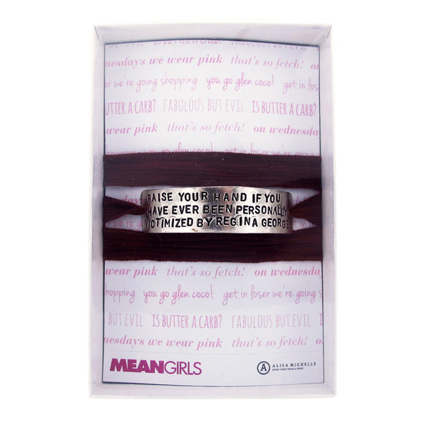 'Raise Your Hand' Mean Girls Silk Wrap Bracelet