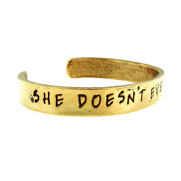 'She Doesn't Even Go Here!' Mean Girls Cuff