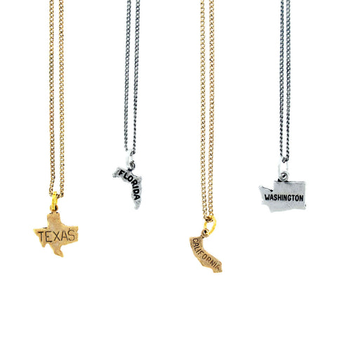 U.S. State Necklaces