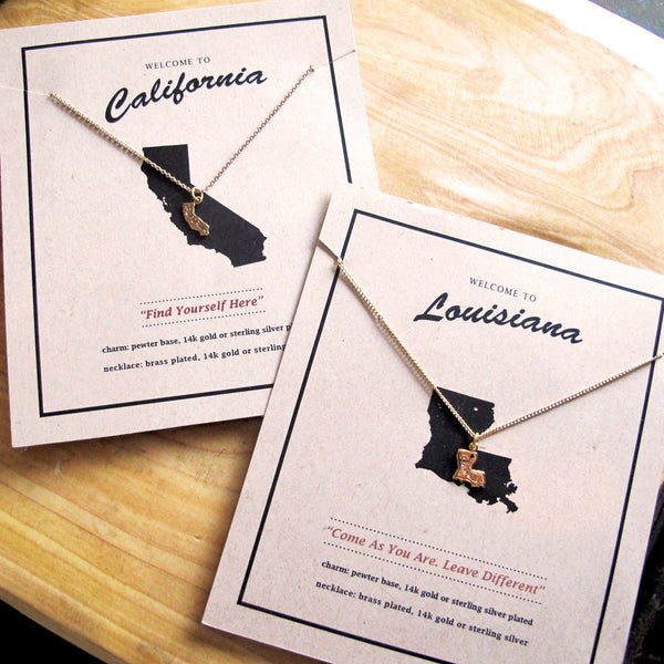 U.S. State Necklaces